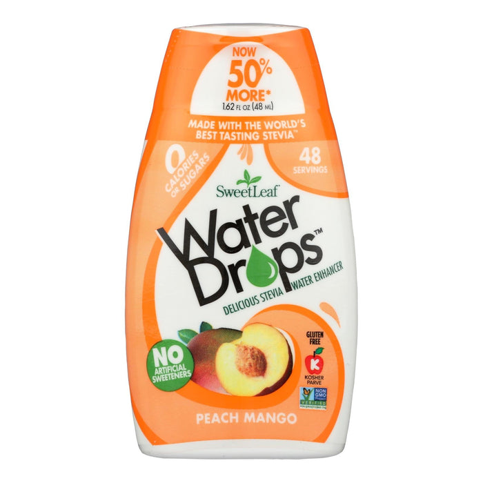 Sweet Leaf Water Drops: Refreshing Peach Mango Taste, 1.62 Fl Oz