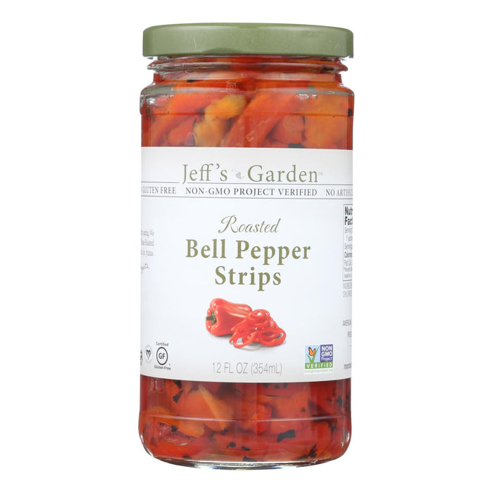 Jeff's Premium Freeze Dried Bell Pepper Strips, 12 Oz Packs (6)