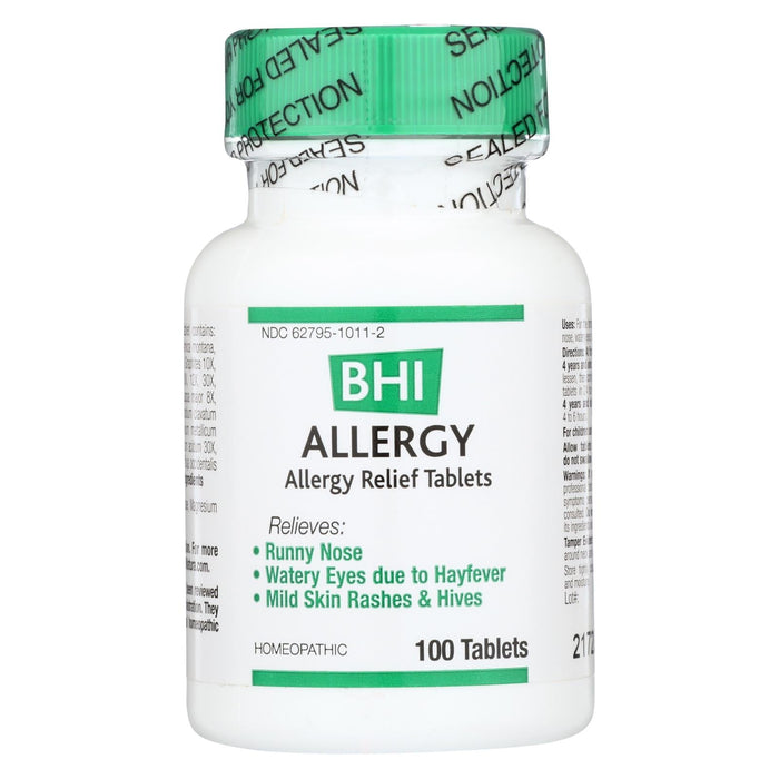 Bhi Allergy Relief Tablets 100 Count