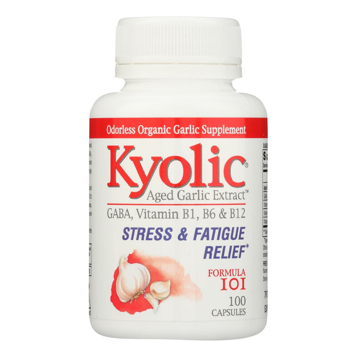Kyolic Stress and Fatigue Relief Formula 101, 100 Capsules