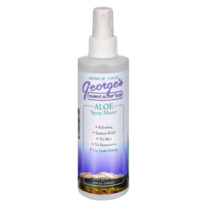 George's Aloe Vera Skin Revitalizing Spray Mister (8 Fl Oz)