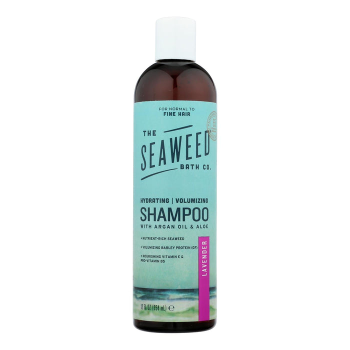 The Seaweed Bath Co Volumizing Lavender Shampoo for Fuller, Bouncy Hair (12 Fl Oz)