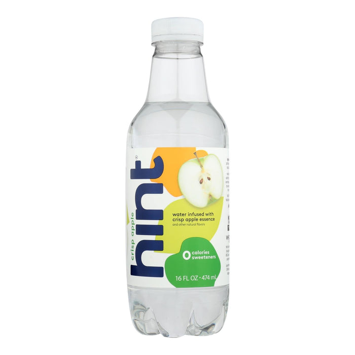 Hint Crisp Apple Water from Apple - Case of 12 - 16 oz. Bottles