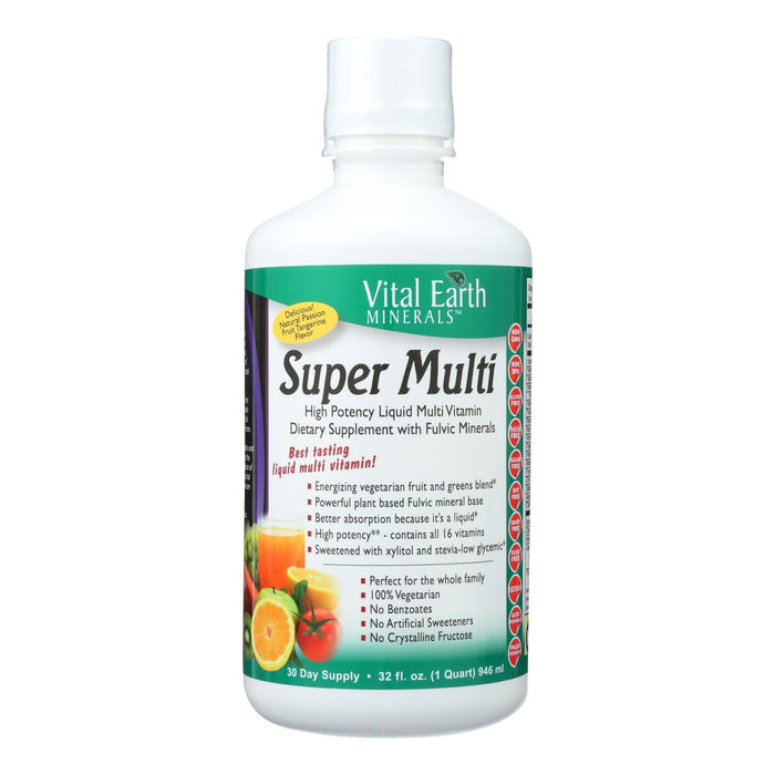 Vital Earth Minerals Super Multi Passion Fruit (32 fl. oz.)