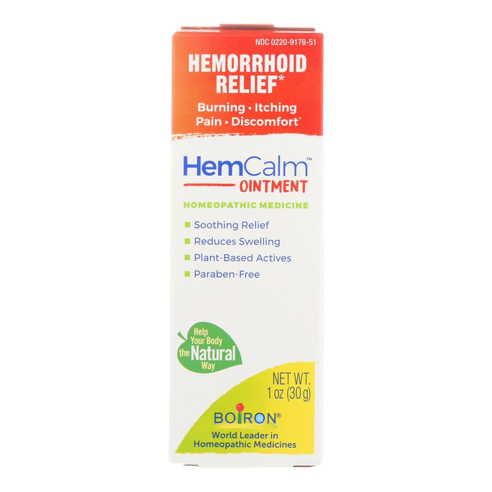 Hemcalm Ointment for Hemorrhoid Relief (1 oz)