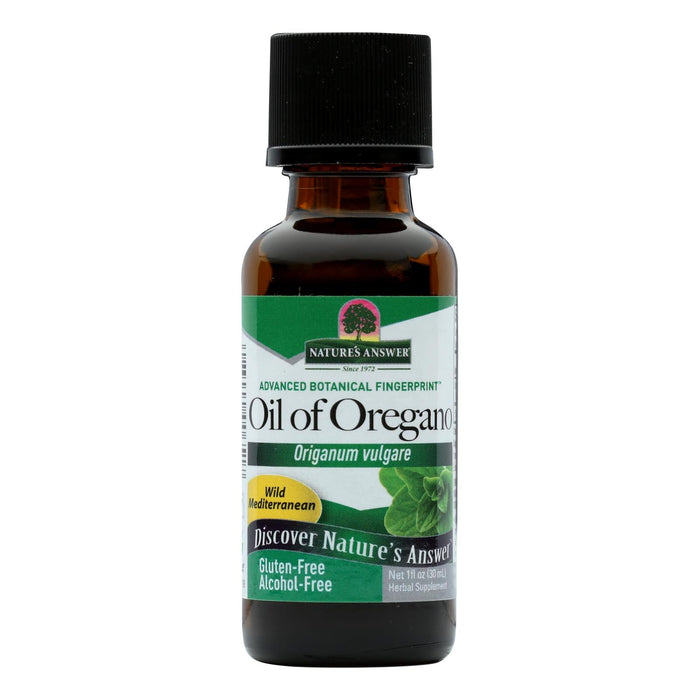 Nature's Answer Essential Oil of Oregano Leaf, 1 Fl Oz