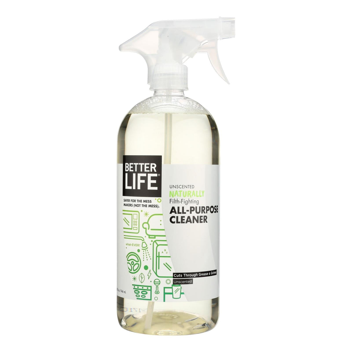 Better Life AllPurpose Cleaner Unscented 32 Fl Oz — Specialty Food