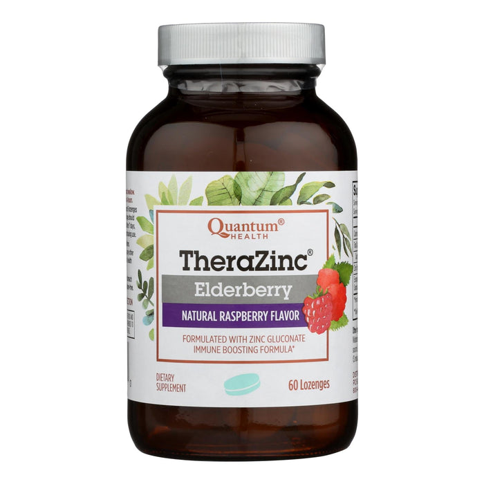 Quantum Research Thera-Zinc Lozenges with Elderberry (60 Lozenges)