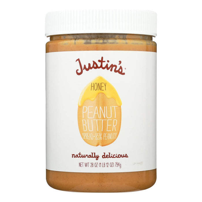 Justin's Nut Butter Honey Peanut Butter - 6 x 28 Oz. Packs