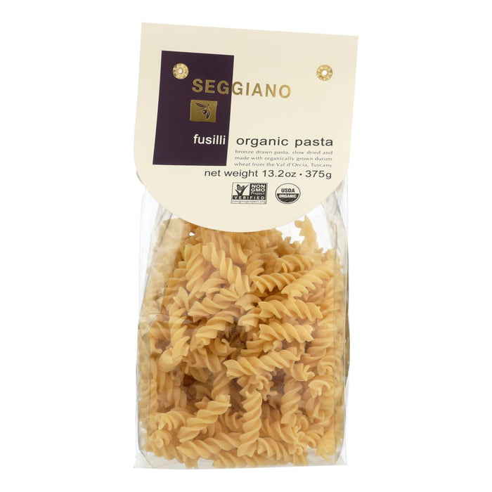 Seggiano Organic Fusilli Pasta: 8-Pack of Authentic 13.2 Oz. Italian Delicacy