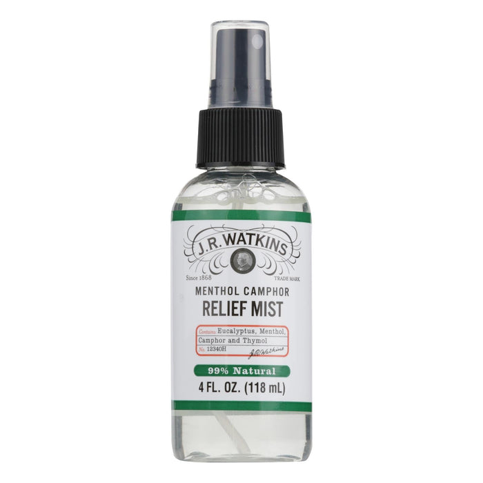 J.R. Watkins Menthol Camphor Relief Mist, 4 Oz.