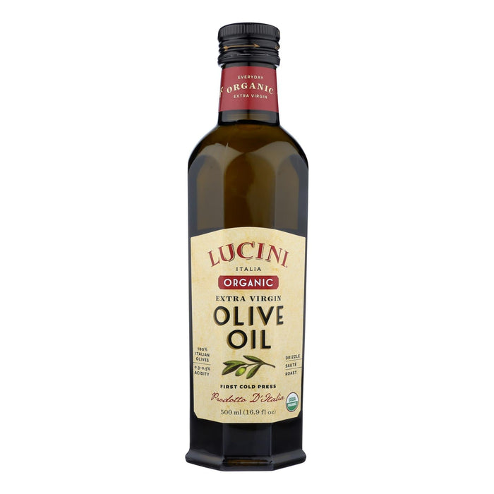 Lucini Italia Extra Virgin Olive Oil (Pack of 6 - 16.9 Fl Oz.)