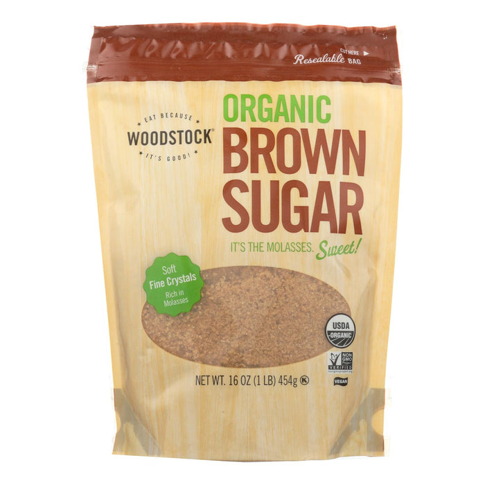 Woodstock Organic Brown Sugar (12 Pack, 16 Oz.)