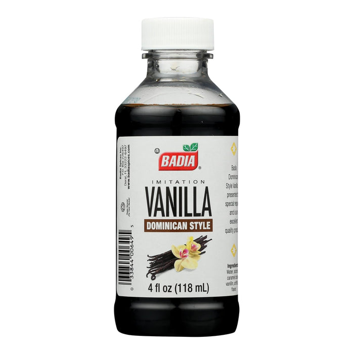 Badia Spices Imitation Vanilla Extract 12 Pack - 4 Fl Oz Each