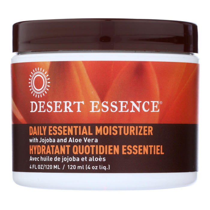 Desert Essence Daily Essential Facial Moisturizer, 4 Fl Oz