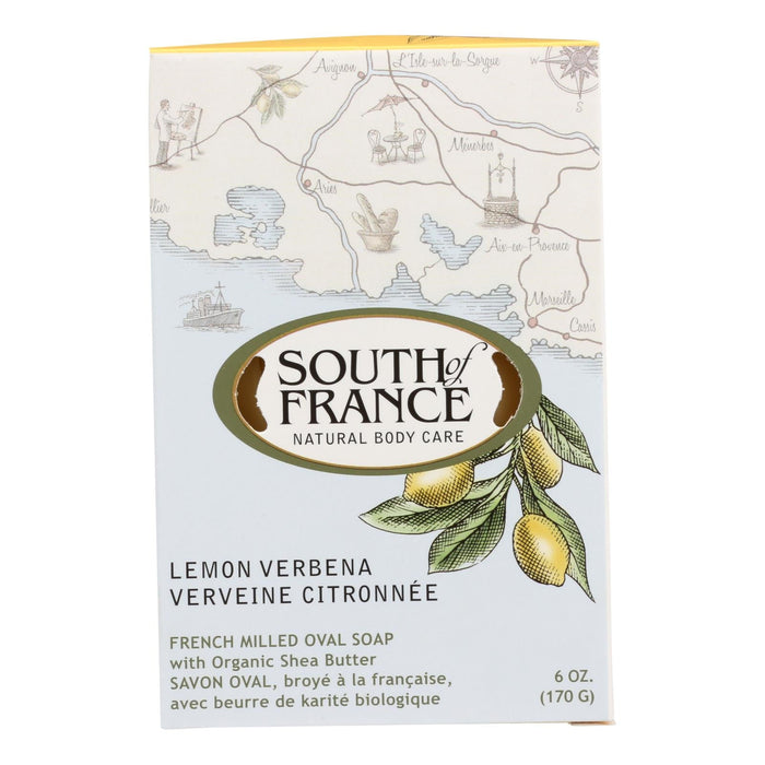 South Of France Lemon Verbena Luxurious Bar Soap - 6 Oz.