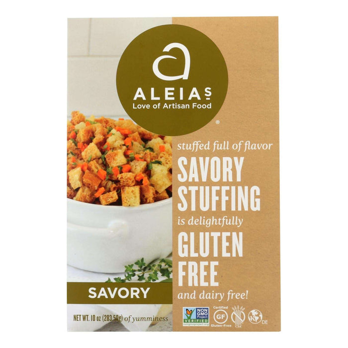 Aleia's Gluten-Free Savory Stuffing Mix (Pack of 6 - 10 Oz.)