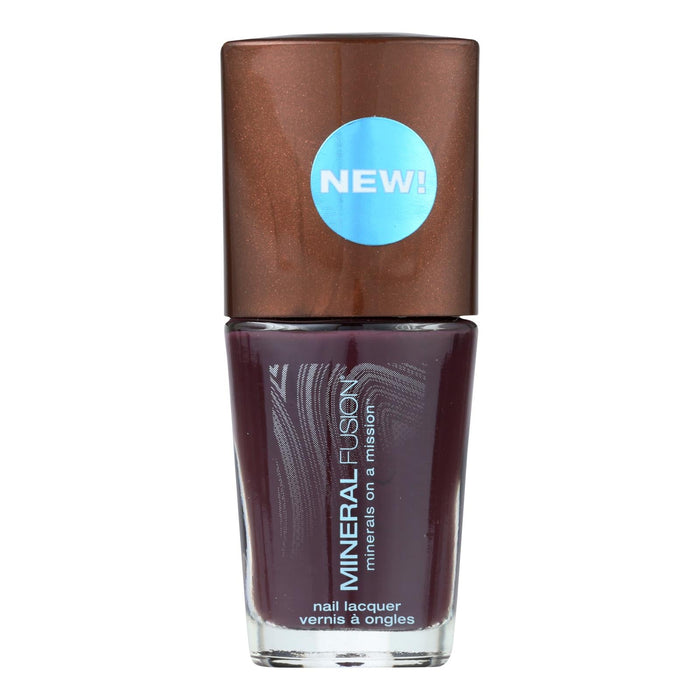 Mineral Fusion Nail Polish in Pretty In Plum - 0.33 oz
