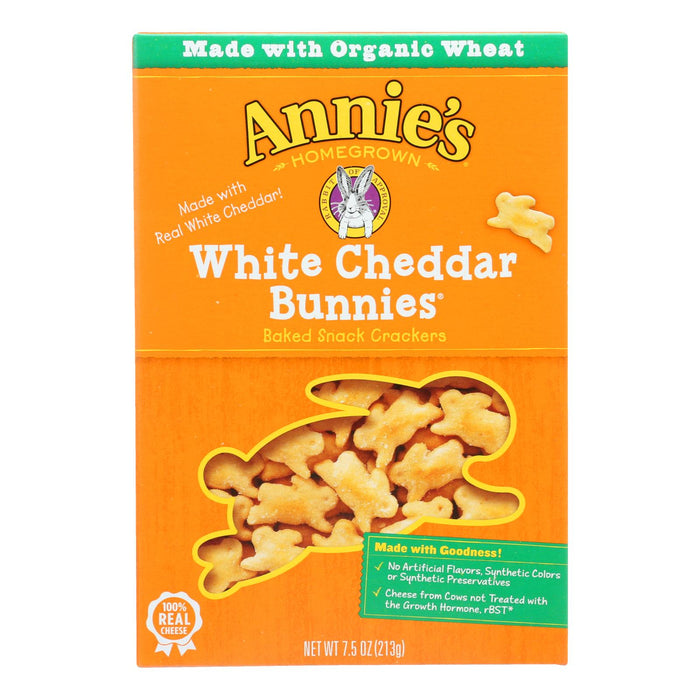 Annie's Homegrown Cracker White Cheddar Bunny Pack (12 - 7.5 Oz.)