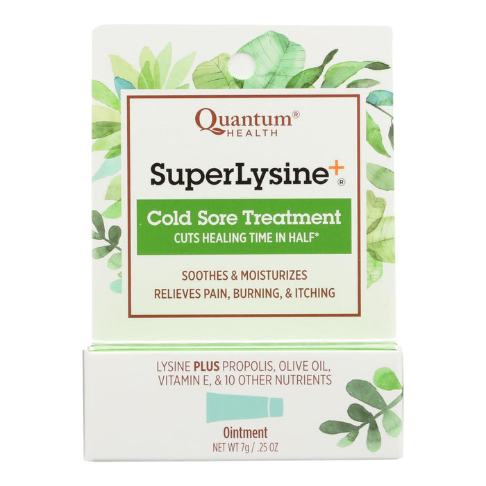 Quantum Super Lysine Plus Cold Sore Treatment (0.25 Oz.)