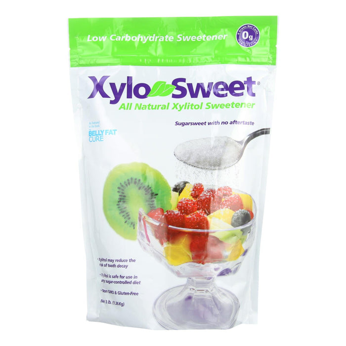 Xylosweet 3 Lbs. All-Natural Low Carb Xylitol Sweetener