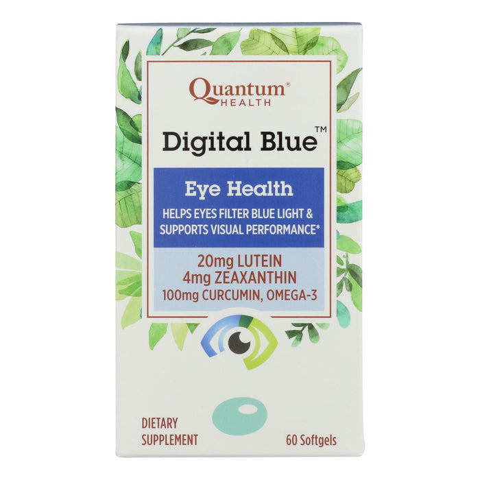 Blue Eye Health Softgels by Quantum Research (Pack of 60)