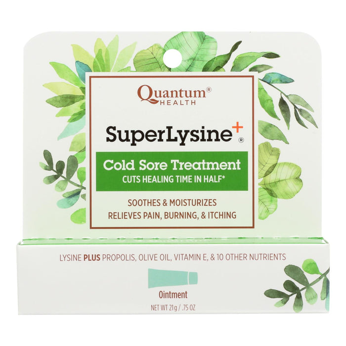 Quantum Superlysine Plus Cold Sore Treatment 0.75 Oz.