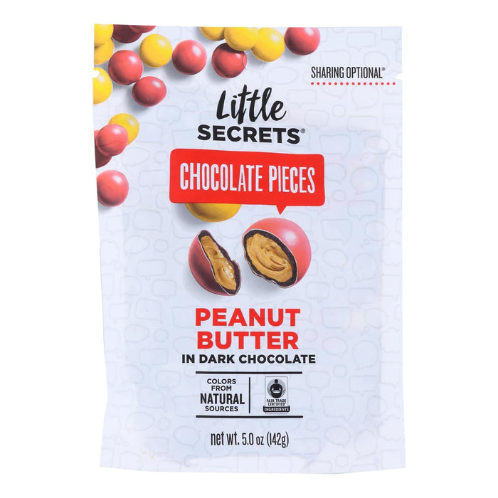 Little Secrets Dark Chocolate Peanut Butter Candies (Pack of 8 - 5 Oz.)