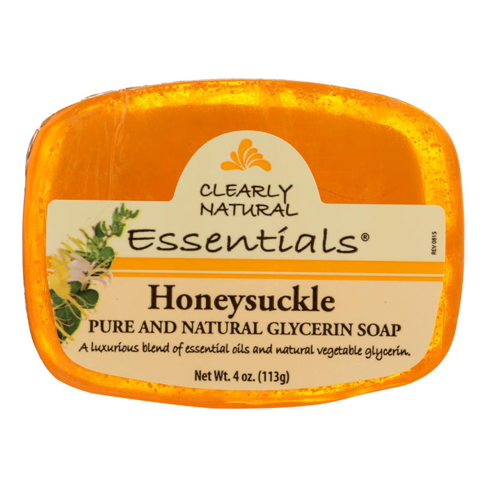 Clearly Natural Honeysuckle Glycerine Bar Soap (4 Oz.)