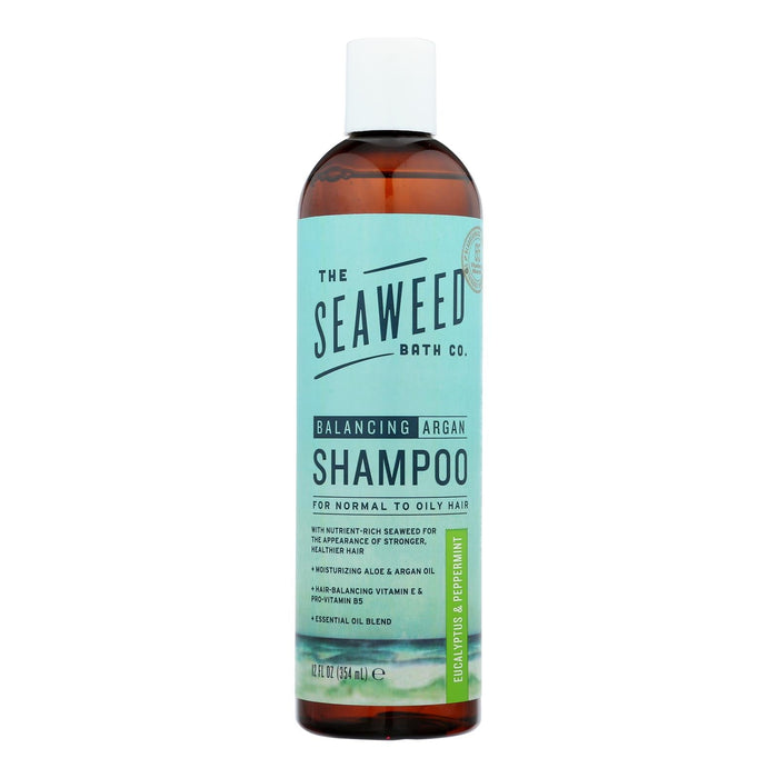 The Seaweed Bath Co Balancing Shampoo with Eucalyptus and Black Pepper - 12 Fl Oz