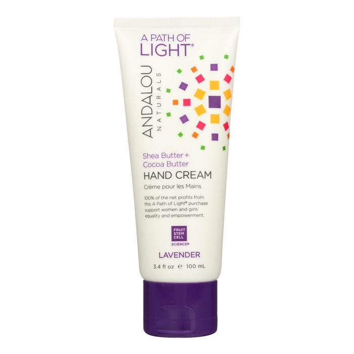 Andalou Naturals Hand Cream Lavender Shea Nourishing (Pack of 3.4 Fl Oz)