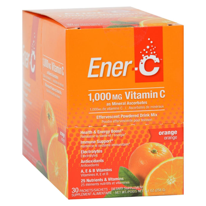 Ener-C Vitamin C Drink Mix - 30 Pack - Orange Flavor - 1000mg