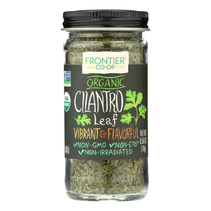Frontier Herb Organic Cut & Sifted Cilantro Leaf, 0.56 Oz.