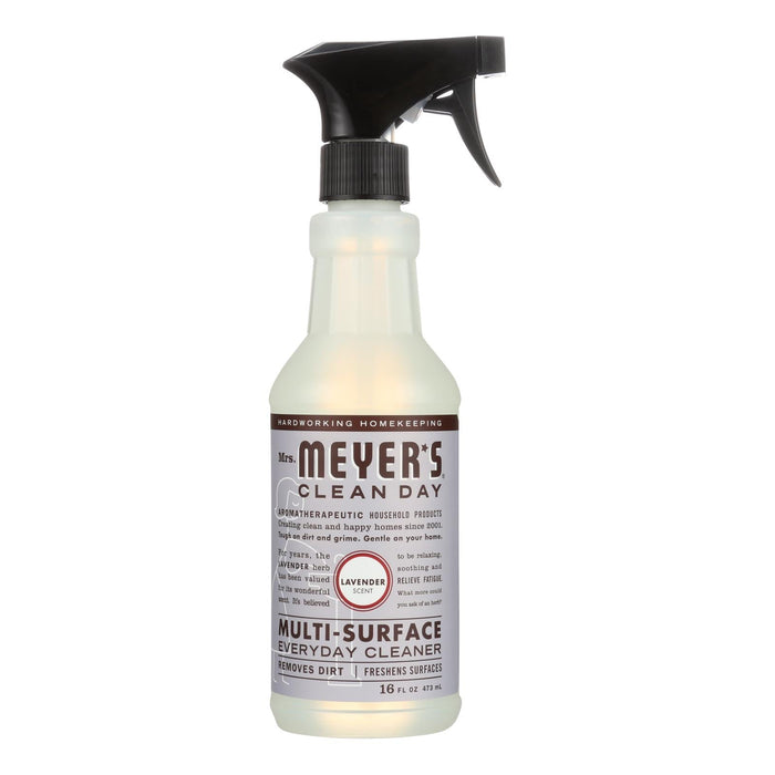 Mrs. Meyer's Clean Day Lavender Multi-Surface Cleaner, 16 fl. oz. (Pack of 6)