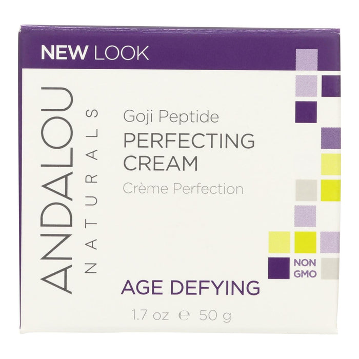 Andalou Naturals Super Goji Peptide Perfecting Cream(1.7 Fl Oz)