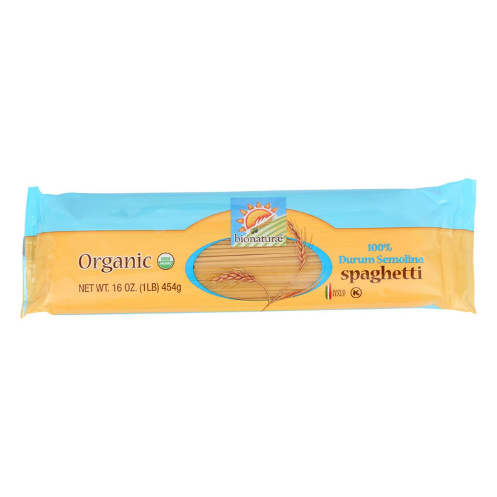 Bionaturae Organic 100% Durum Semolina Spaghetti, 12-Pack