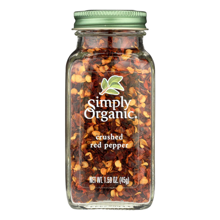 Simply Organic Crushed Red Pepper: Authentic Italian Flavor, 1.59 Oz.