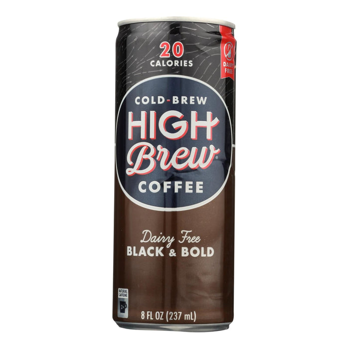 High Brew Black & Bold Cold Brew Coffee (12-Pack, 8 Fl. Oz)