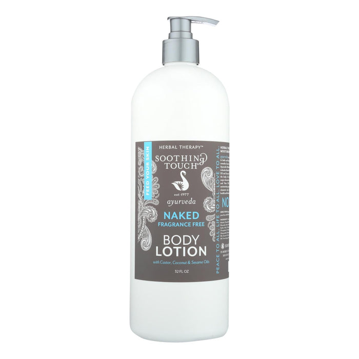 Soothing Touch Premium Naked Body Lotion, Healing Benefits, Refreshing 32 Fl Oz.
