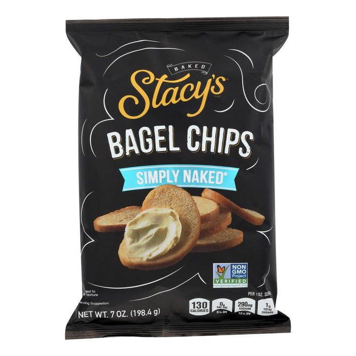 Stacy's Simply Naked Bagel Chips (12-Pack) - 7 Oz.