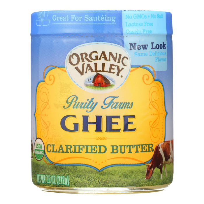 Purity Farms Ghee Clarified Butter (Pack of 12 - 7.5 Oz.)
