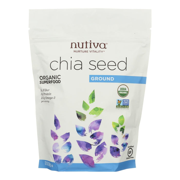 Nutiva Organic Milled Chia Seeds, 14 Oz.