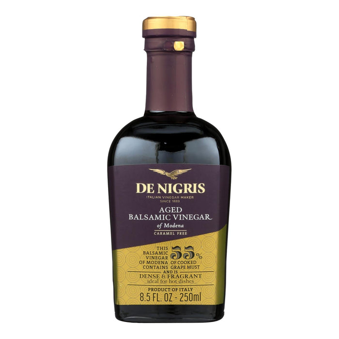 De Nigris Aged Balsamic Vinegar, 8.5 Fl Oz., Pack of 6