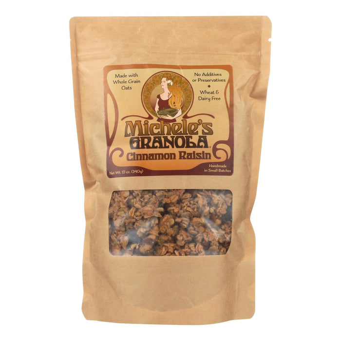 Michele's Granola - Cinnamon Raisin, 12 Oz. (Pack of 6)