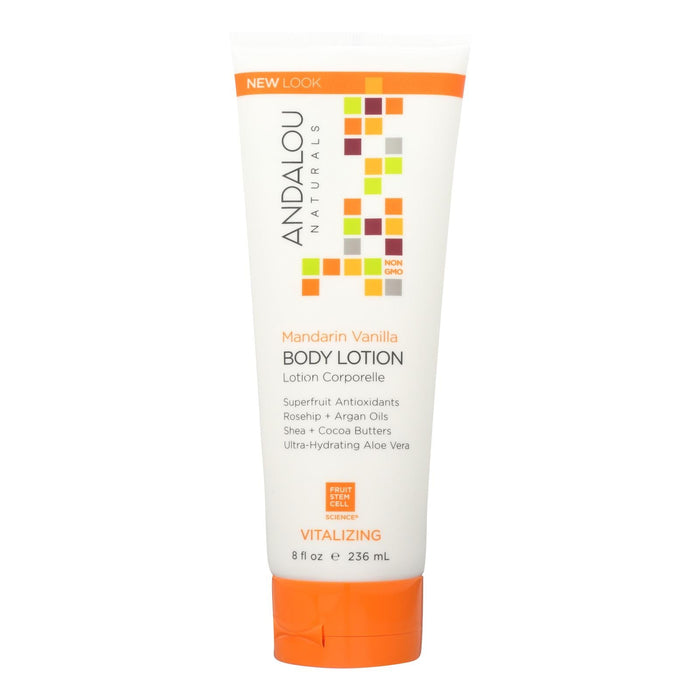 Andalou Naturals Mandarin Vanilla Vitalizing Body Lotion - 8 Fl Oz