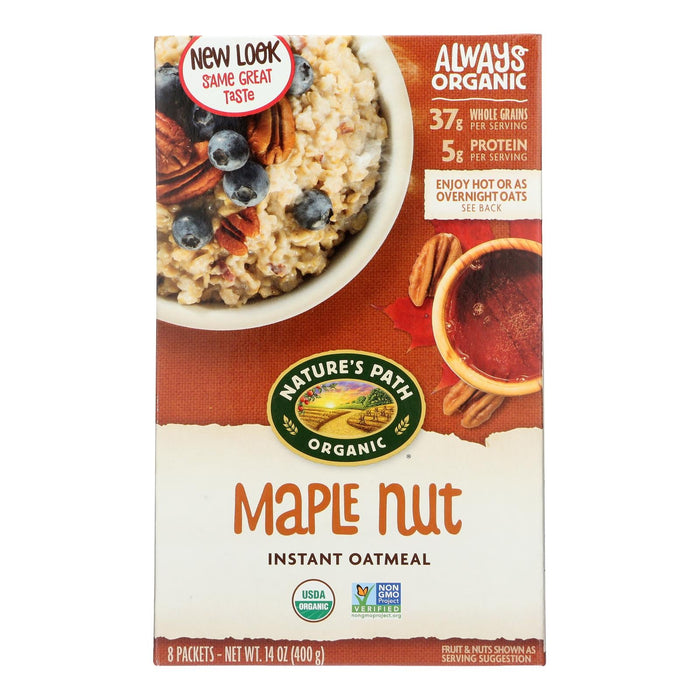 Nature's Path Maple Nut Hot Oatmeal, 6 Pack, 14 Oz Bags