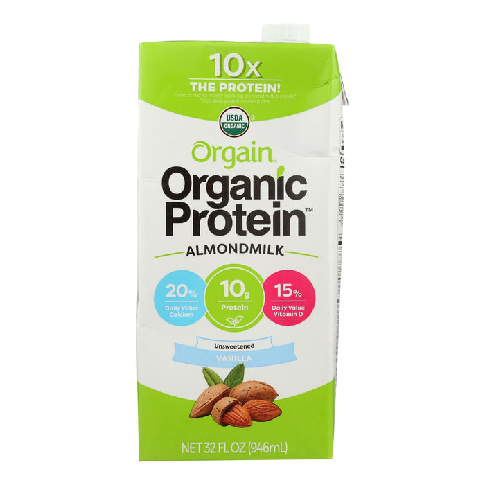 Orgain Almond Milk: 6-Pack, 32 Fl. Oz. Per Bottle