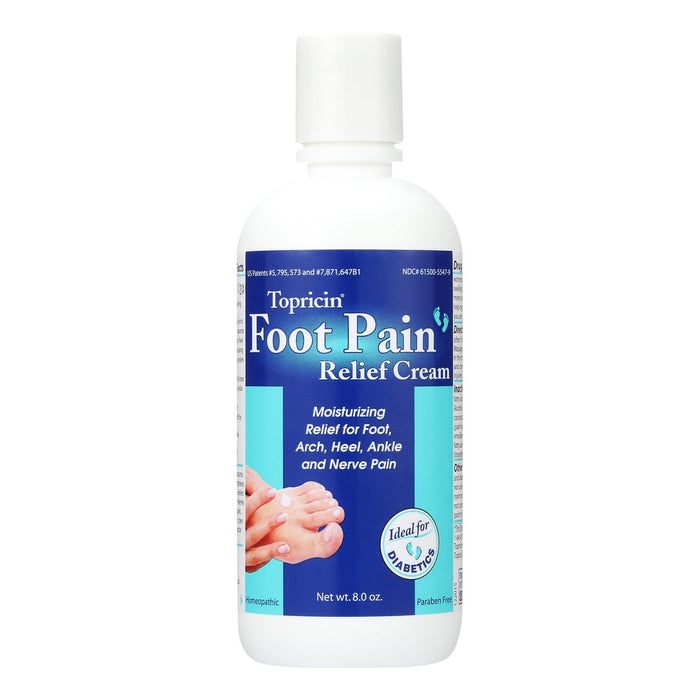 Topricin Foot Therapy Cream, 8 Oz.