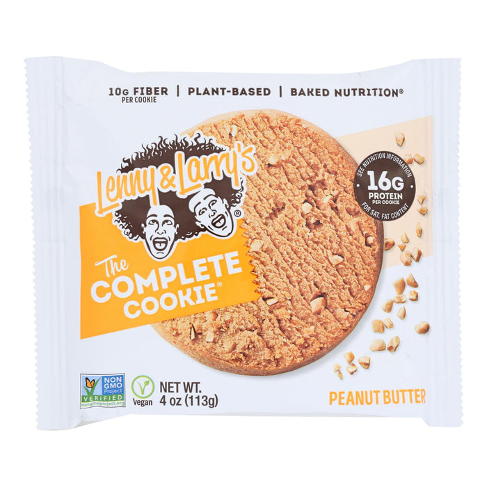 Lenny & Larry's The Complete Cookie Peanut Butter (12-Pack x 4 Oz Each)