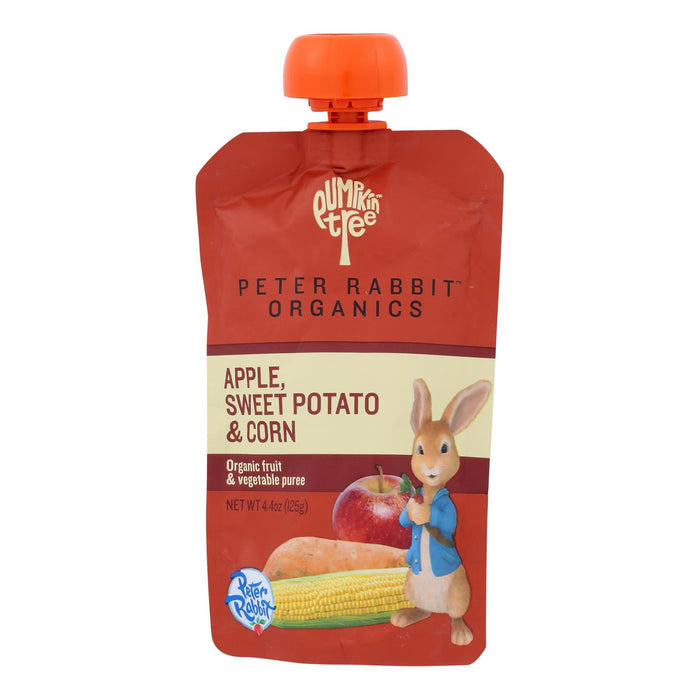 Peter Rabbit Organics Veggie Snacks - Sweet Potato, Corn, Apple - 4.4 Oz. Pack of 10